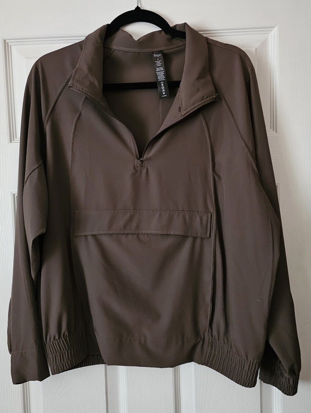 VOGO Size Large Windbreaker Brown